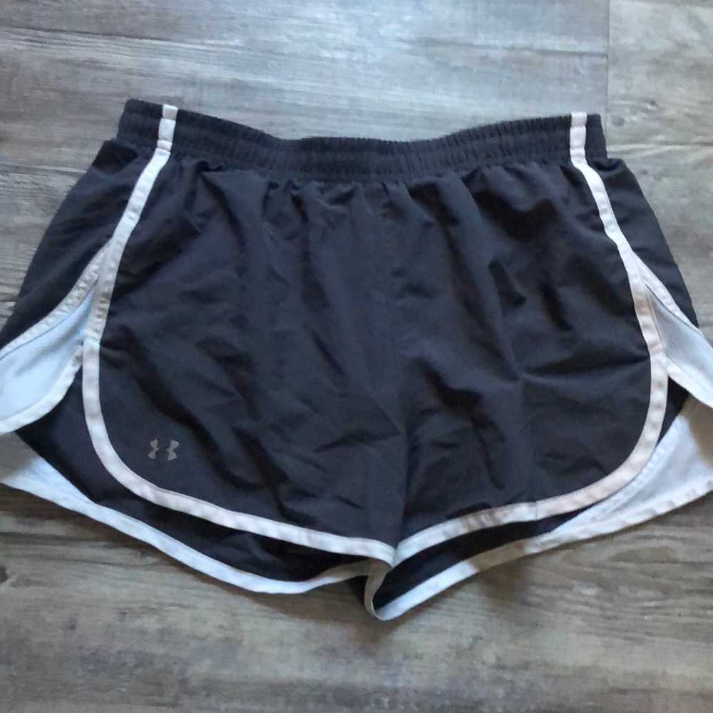 Grey workout shorts